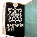 SOLD Elizabeth Spurgin's Best and Most Singular Old Lace and Crochet Samples Book I've Ever Seen!