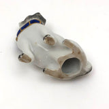 Meissen-esque Hand-painted Porcelain Pug