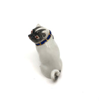 Meissen-esque Hand-painted Porcelain Pug