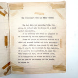 American Citizen 1952, Poignant Study Notebook Created in Prep for Citizenship Exam and Passed Along