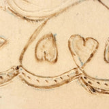 SOLD Heartily Yours, Charming Early 20th C. Hand-Drawn Valentine Postcard