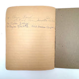 American Citizen 1952, Poignant Study Notebook Created in Prep for Citizenship Exam and Passed Along