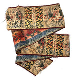 Like a Tapestry, Glorious, Finely Woven c. Early 19th Century French Silk Ribbon (29 Inches)