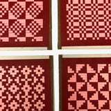 Antique Kindergarten Paper Weavings - Sold Individually