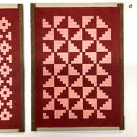 Antique Kindergarten Paper Weavings - Sold Individually