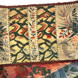 Like a Tapestry, Glorious, Finely Woven c. Early 19th Century French Silk Ribbon (29 Inches)