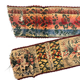 Like a Tapestry, Glorious, Finely Woven c. Early 19th Century French Silk Ribbon (29 Inches)