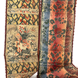 Like a Tapestry, Glorious, Finely Woven c. Early 19th Century French Silk Ribbon (29 Inches)