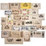 19th Century Rewards of Merit - Group One (Paper, c. 1830s-60s)