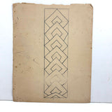 Belle York, Age 10-11, 1885-86 Sketchbook with Far-ranging Graphite Drawings, Elmira, NY