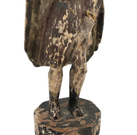 18th/19th C Large Carved San Roque Santos (Repaired Head)