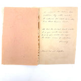 Yes, I'll Remember Thee, c. 1840s Paper Lace Valentine with Mirror and Handwritten Verse Inside