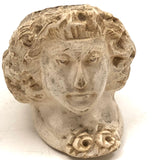 19th C. Meerschaum Pipe with Figurehead-esque Female Bust