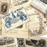 19th Century Rewards of Merit - Group One (Paper, c. 1830s-60s)