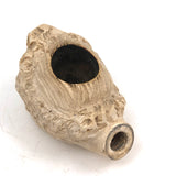 19th C. Meerschaum Pipe with Figurehead-esque Female Bust