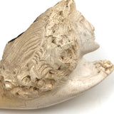 19th C. Meerschaum Pipe with Figurehead-esque Female Bust