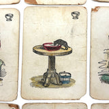 Improved and Illustrated Game of Dr. Busby, 1843, Salem MA - Rare First Edition Deck of First American Card Game, Complete!