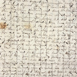 Dear Friend Mollie, Lovely 1864 Handwritten Letter by Young Teacher with Two Pages of Cross-writing