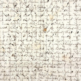 Dear Friend Mollie, Lovely 1864 Handwritten Letter by Young Teacher with Two Pages of Cross-writing