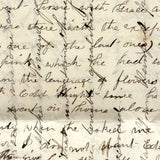 Dear Friend Mollie, Lovely 1864 Handwritten Letter by Young Teacher with Two Pages of Cross-writing
