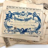 19th Century Rewards of Merit - Group One (Paper, c. 1830s-60s)