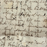 Dear Friend Mollie, Lovely 1864 Handwritten Letter by Young Teacher with Two Pages of Cross-writing