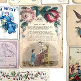 19th Century Rewards of Merit - Group Two (On Card, c. 1840s-70s)