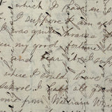 Dear Friend Mollie, Lovely 1864 Handwritten Letter by Young Teacher with Two Pages of Cross-writing