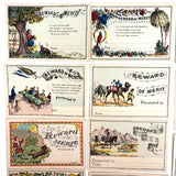 19th Century Rewards of Merit Group 3 (Blank and Ready to Use!)