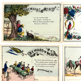 19th Century Rewards of Merit Group 3 (Blank and Ready to Use!)