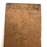 C. 1870s Watercolor Paint Box with Papers, as Found in PA