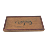 C. 1870s Watercolor Paint Box with Papers, as Found in PA