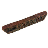 JOHN SNIVELEY JR., 19th Century Hand-carved Name Stamp in Old Red Paint