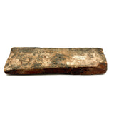 JOHN SNIVELEY JR., 19th Century Hand-carved Name Stamp in Old Red Paint