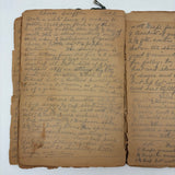 Cooking Receipes (or Receipts), Alice Redfield Phillips' Sweet Old Pair of Brown Paper Handwritten Cookbooks, Montpelier, VT