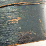 Small 19th Century Fingered Bentwood Pantry Box in Original Green Paint