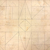 Very Scarce C. 1860s German Architectural Building Blocks with Hand-colored Plates