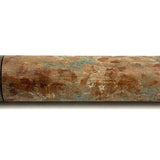Wonderful Antique Handpainted Treen Pencil Shaped Pencil Box (With Early Pencil, As Found)