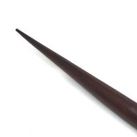 Elegant Carved Wooden Snake, with Pointed Tail, Presumed Oceanic