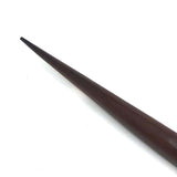 Elegant Carved Wooden Snake, with Pointed Tail, Presumed Oceanic
