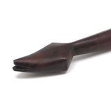 Elegant Carved Wooden Snake, with Pointed Tail, Presumed Oceanic