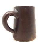 SOLD Charming 1905 Incised Folk Art Stoneware Mug Commemorating Unknown 1st Triennial!