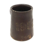 SOLD Charming 1905 Incised Folk Art Stoneware Mug Commemorating Unknown 1st Triennial!