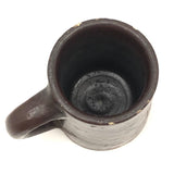 SOLD Charming 1905 Incised Folk Art Stoneware Mug Commemorating Unknown 1st Triennial!