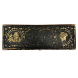 Scarce c. 1860s E. Eberhard Faber Polygrade Drawing Pencils in Original Case with Snap Closure