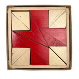 The Mysterious Cross, Best Antique Wooden Parquetry Puzzle