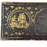 Scarce c. 1860s E. Eberhard Faber Polygrade Drawing Pencils in Original Case with Snap Closure