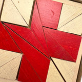 The Mysterious Cross, Best Antique Wooden Parquetry Puzzle