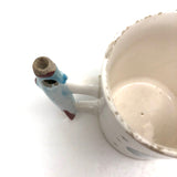 Mid-Century Japanese Count Down Blast Off Child's Mug