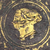 Scarce c. 1860s E. Eberhard Faber Polygrade Drawing Pencils in Original Case with Snap Closure